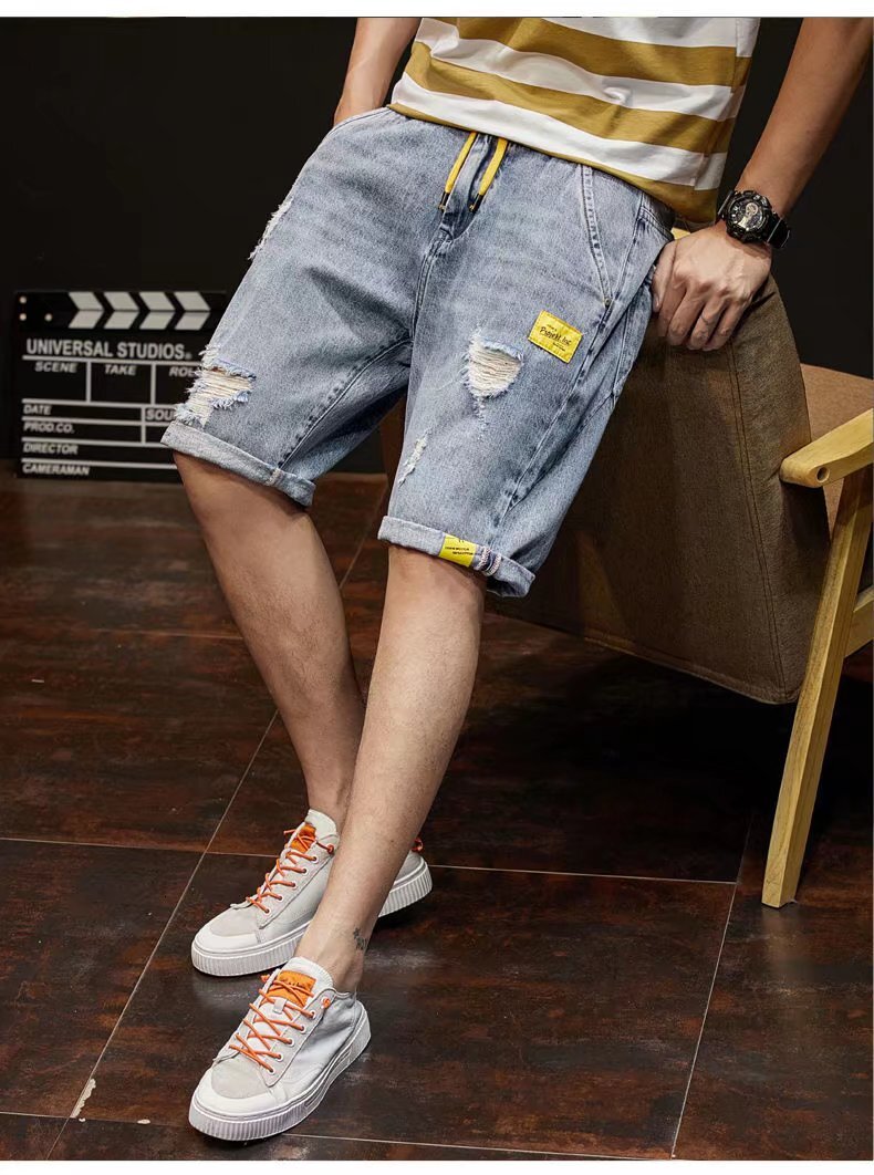 designer Men's Jeans purple jeans Denim Trousers Mens Purple Jeans shorts Jean men Pants Straight Design Retro Streetwear PURPLE brand jeans shor