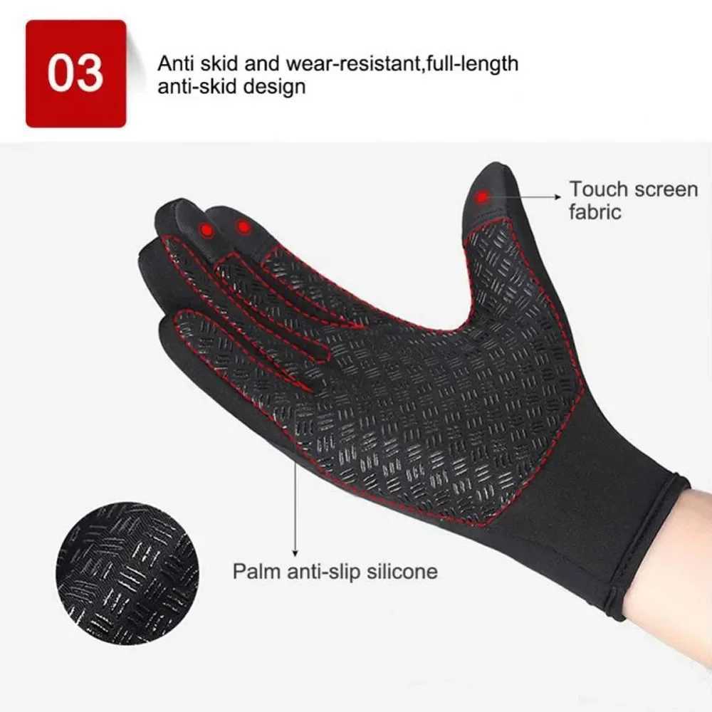 Sports Gloves Winter Gloves Scooter for Xiaomi Ninebot Glove Tactical Men Touchscreen Snowboard Hiking Skiing Cycling Warm Bike Bicycle Gloves z240720