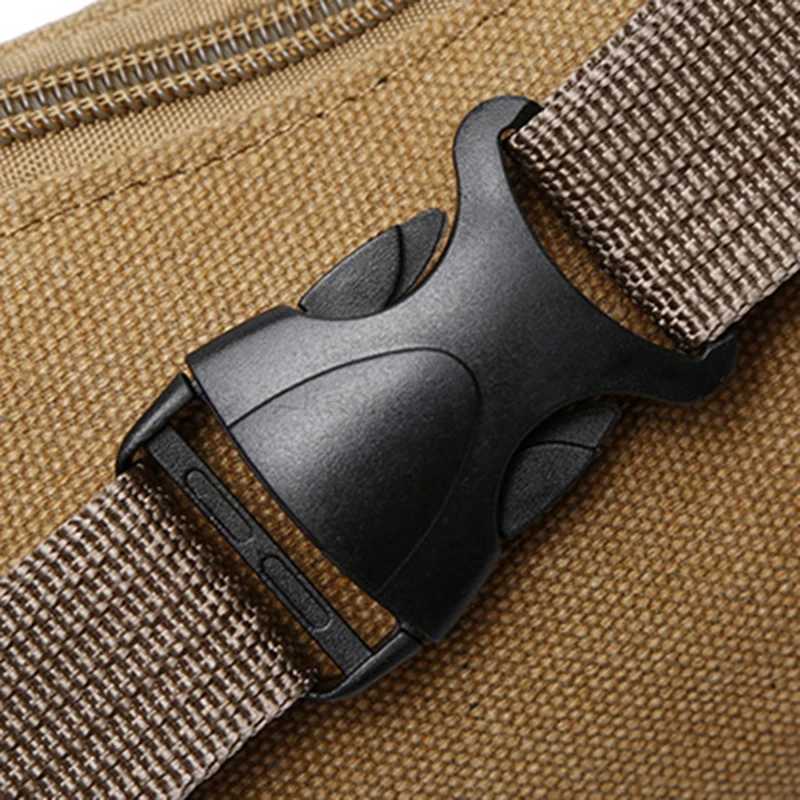 Fanny Pack Running Bags Waist Belt Bag 2024 New Canvas Purse Travel Camping Hiking Pocket Belly Pouch For Phone Coins Women MenXJ240720