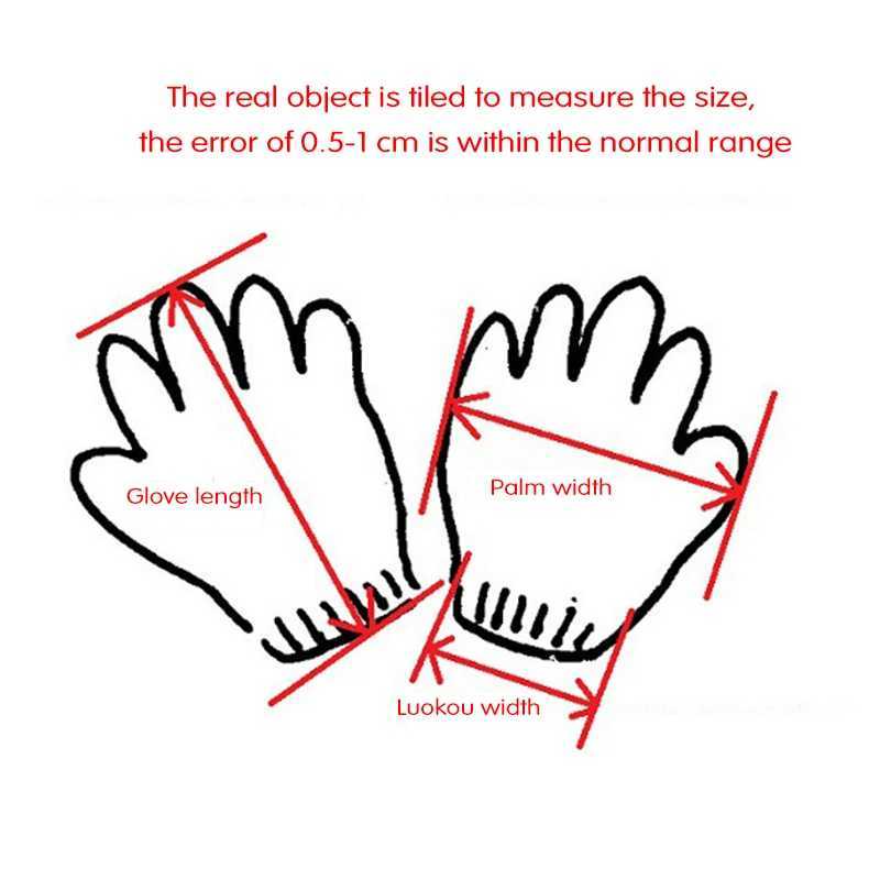 Sports Gloves Winter Cycling Full Finger Gloves Halloween Horror Skull Claw Skeleton Anti-Skid Guantes Adult Children Mitten Cycling Equipment z240720