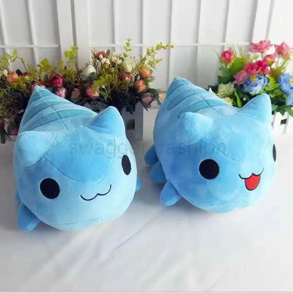 15/30CM Bugcat Capoo Plush Toy Anime Blue Cat Worm Cosplay Doll Stuffed Pillow for GiftB270720