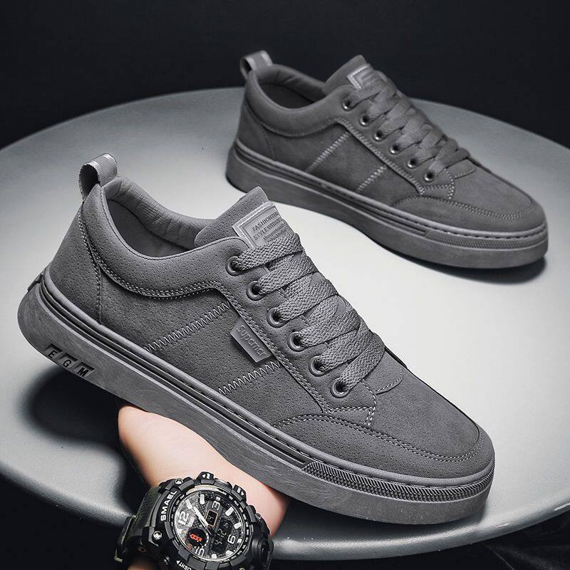 2022 Men's spring all-match new sports casual light non-slip wear-resistant men's skate shoes Lhshoe