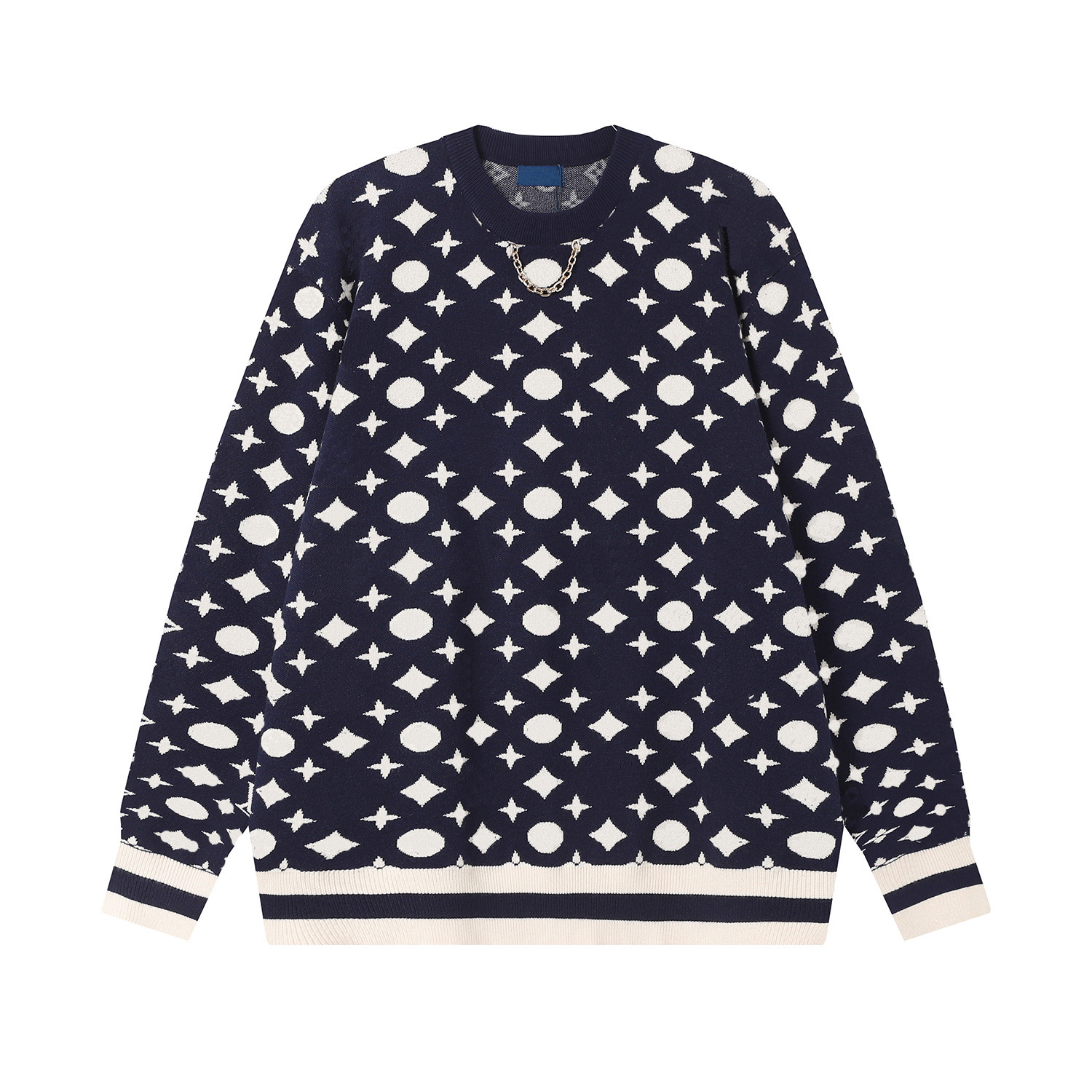 Designer sweater Plush and thicken cardigan luxury men and women High collar gradient jacquard letters men's fashion Paris t street long sleeves S-XXXL