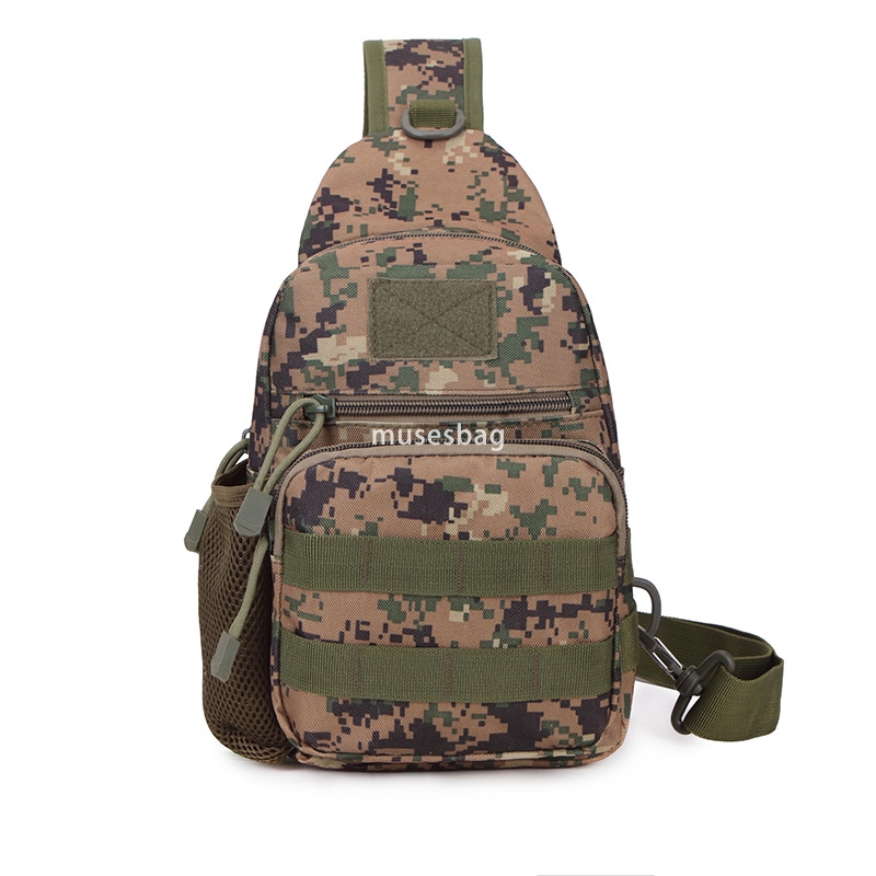 New sports waist bag tactical small chest bag camouflage outdoor sports bag single shoulder crossbody single shoulder bag
