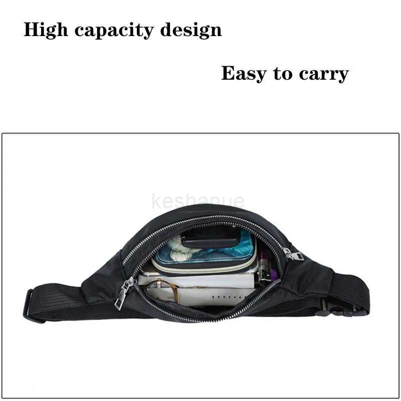New Fanny Pack For Ladies Waterproof Waist Bags Female Fashion Bum Bag Travel Crossbody Chest Bags All Match Hip BagXJ240720