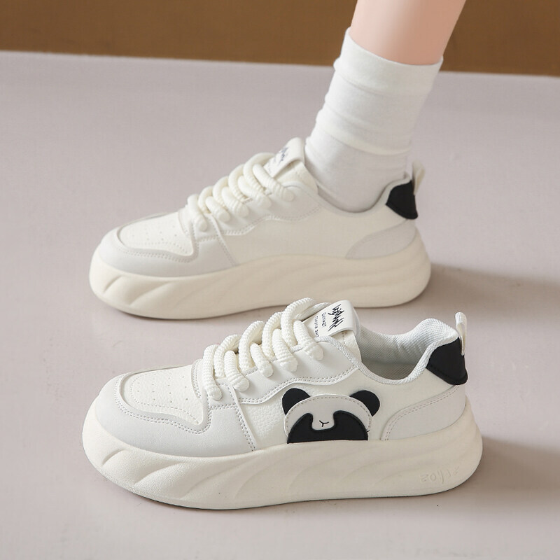 Designer women's panda board shoes summer new breathable white casual shoes outdoor slim fit sports shoes