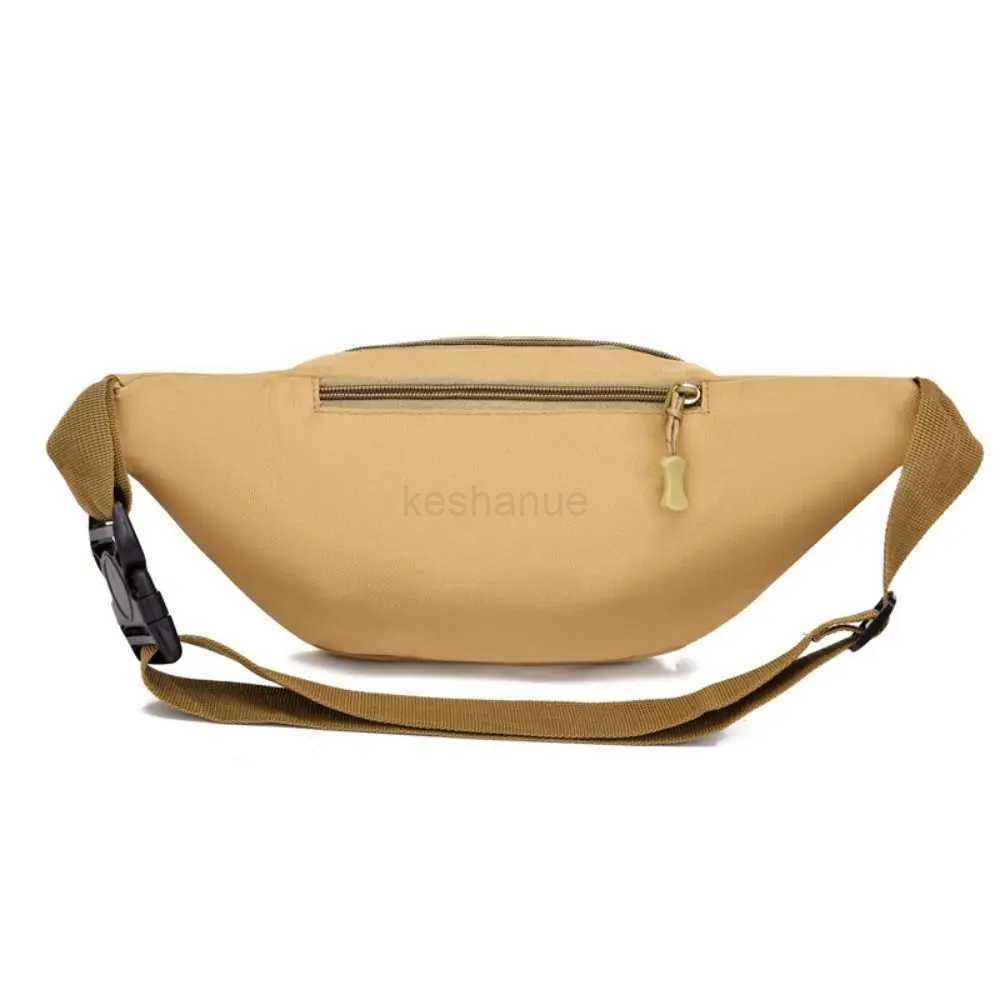 Large Capacity Camouflage Sling Bag Durable Waterproof Multi-layer Outdoor Waist Bag Nylon Fanny PackXJ240720