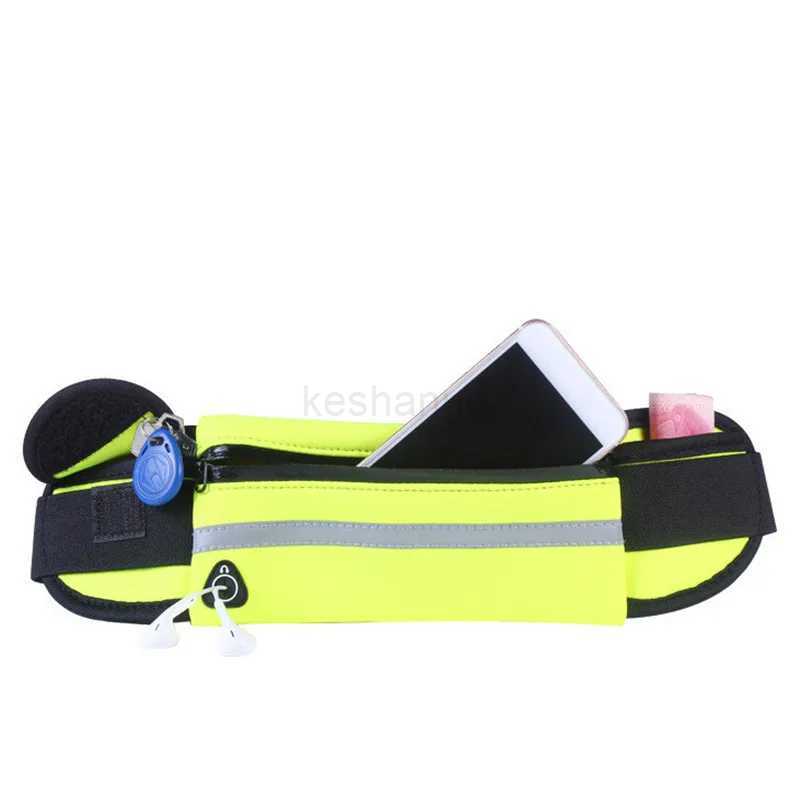 Men Women Waistbag Marathon Running Outdoor Riding Fitness With Water Bottle Waterproof Phone Sport Male Female Belt Waist BagsXJ240720