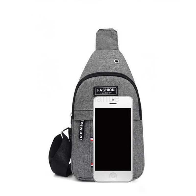 Fashionable and Trendy Lightweight Single Minimalist Shoulder Crossbody Bag for Men with Large Capacity for Leisure and SportsXJ240720