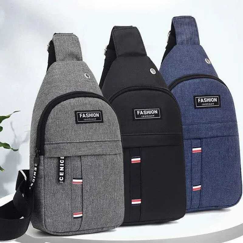 Fashionable and Trendy Lightweight Single Minimalist Shoulder Crossbody Bag for Men with Large Capacity for Leisure and SportsXJ240720