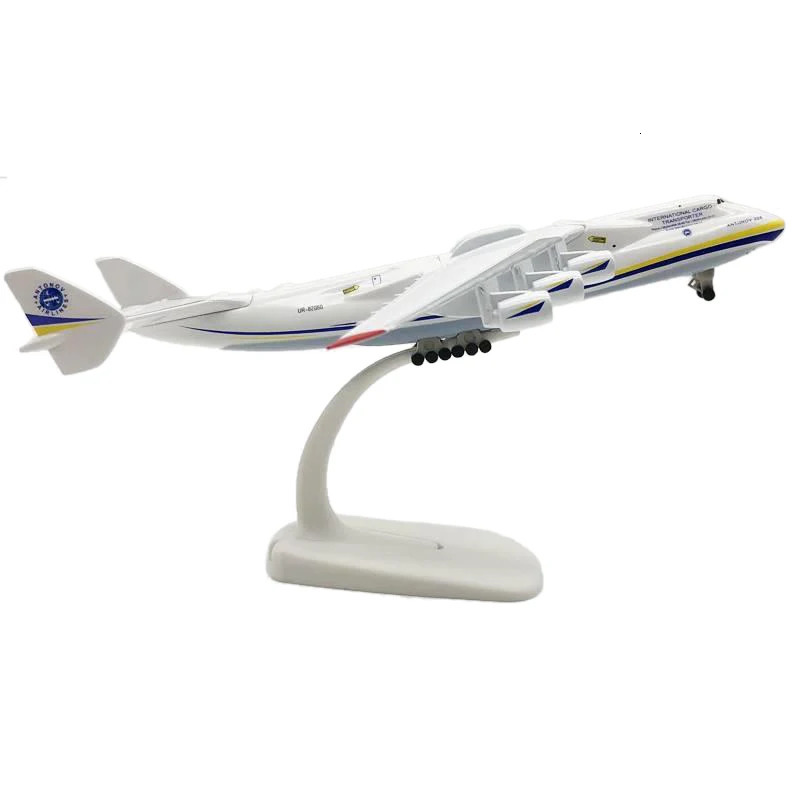 20CM die cast alloy Antonov An-225 Mriya aircraft model with 1/400 scale 240716