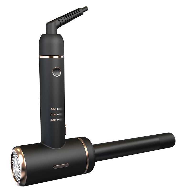 One Shot Cool Air Hair Styling Automatic Salon Use Cold Air Hair Curling Iron Hot Iron Comb Irons Hair CurlerB240719