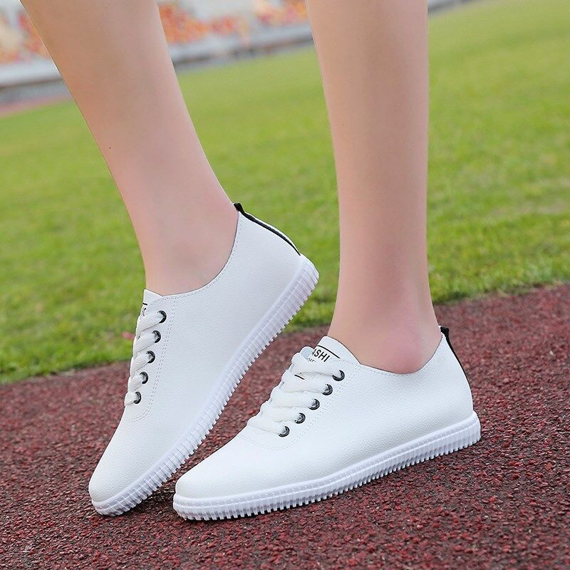 Little White Female 2024 New Korean Version of Wild Single Student Flat Bottom Japanese Canvas Shoes Spring and Autumn