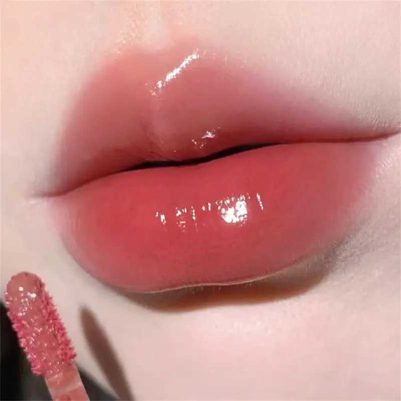 HERORANGE Clear Water-gloss Mirror Lip Gloss Non-stick Cup Lipstick Long-lasting Lipstick Matte Lip Glaze Glass-like LipstickXJ241205