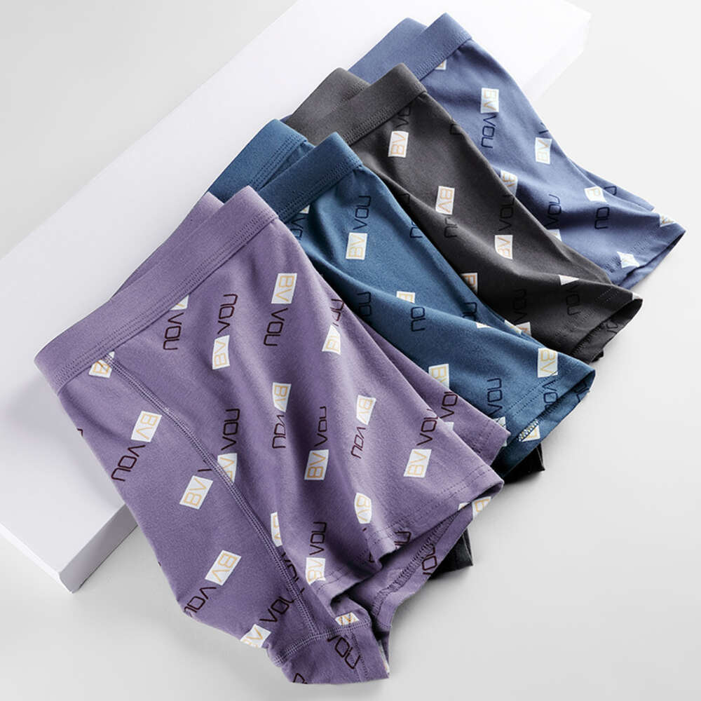 Fashion 3D Pure Cotton Men's Printed Boxer Underwear Designer Boxers Men Designer Underwear Mens Boxers Mutande Uomo Men Underwear Designer Boxer