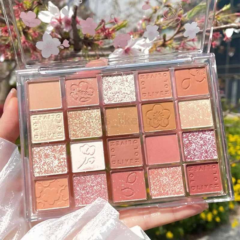 Palette Pearly Eyeshadow Glitter Earth Color Eyeshadows Shiny Eye Shadow Pallet Makeup Pigmentos Natural Cosmetic Free Shipping zxx240720