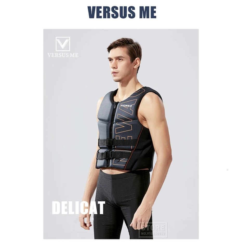 Life Vest Adults Surf Kayak Wakeboard Motorboats Raft Rescue Boat Ski Water Sports Swimming Drifting Jacket 240716
