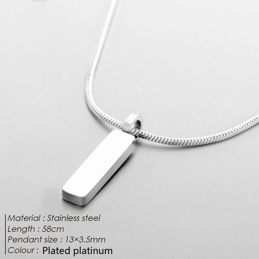 Mens jewelry simple and fashionable 1MM stainless steel collarbone chain non fading 10PCS jewelry wholesale 240719