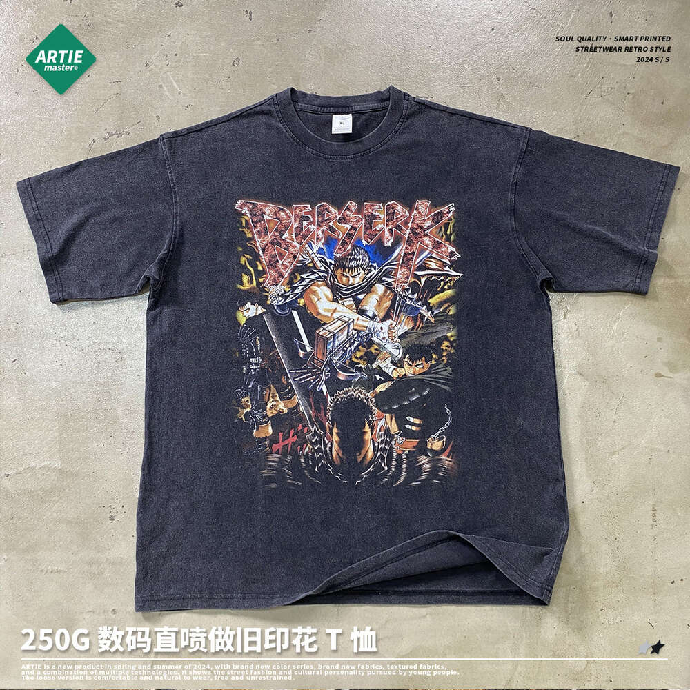 Loose Versatile Harajuku Print Vintage Slim Crop Top Casual Print Tshirt Bottoming Chiffon Round Neck Couples Street Activity Crop Tops2 Man Woman Tee