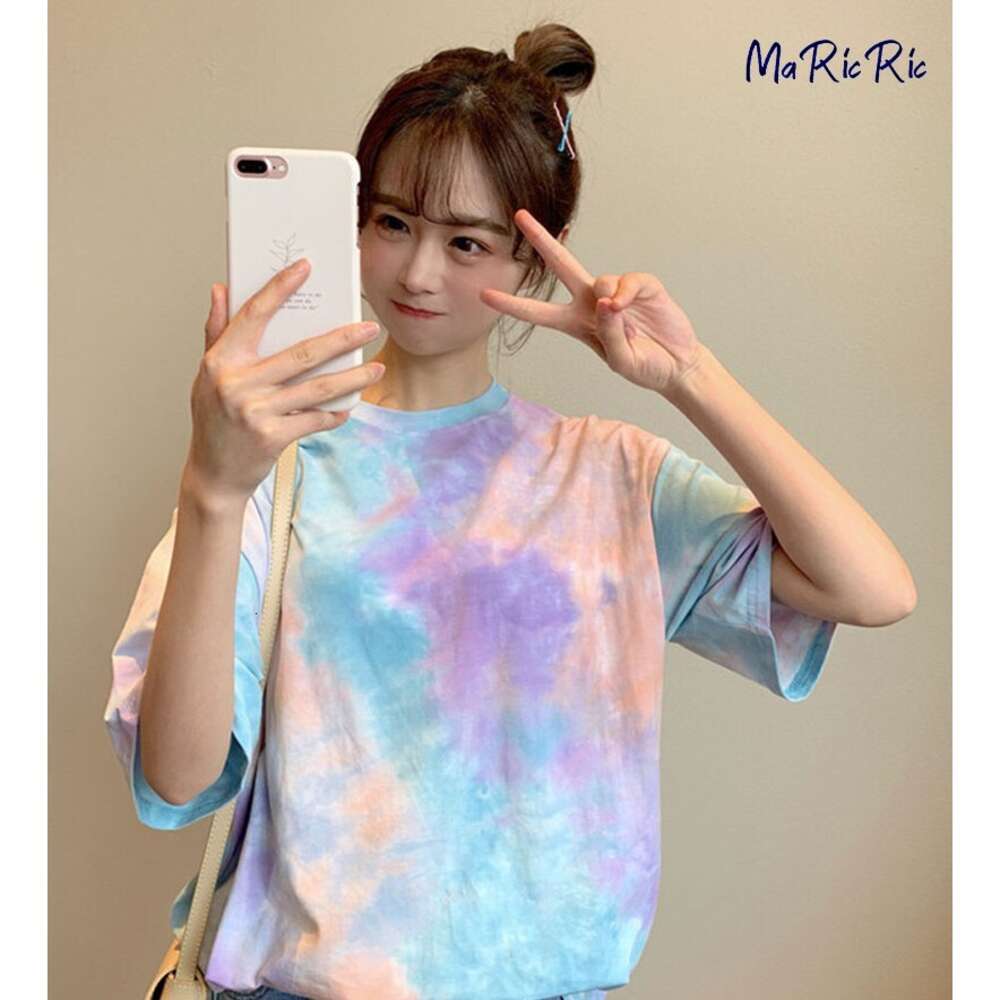 (SG InStock) Tie Dye T-Shirt (T-Shirt. Blouse. Short Sleeve) - TDY01
