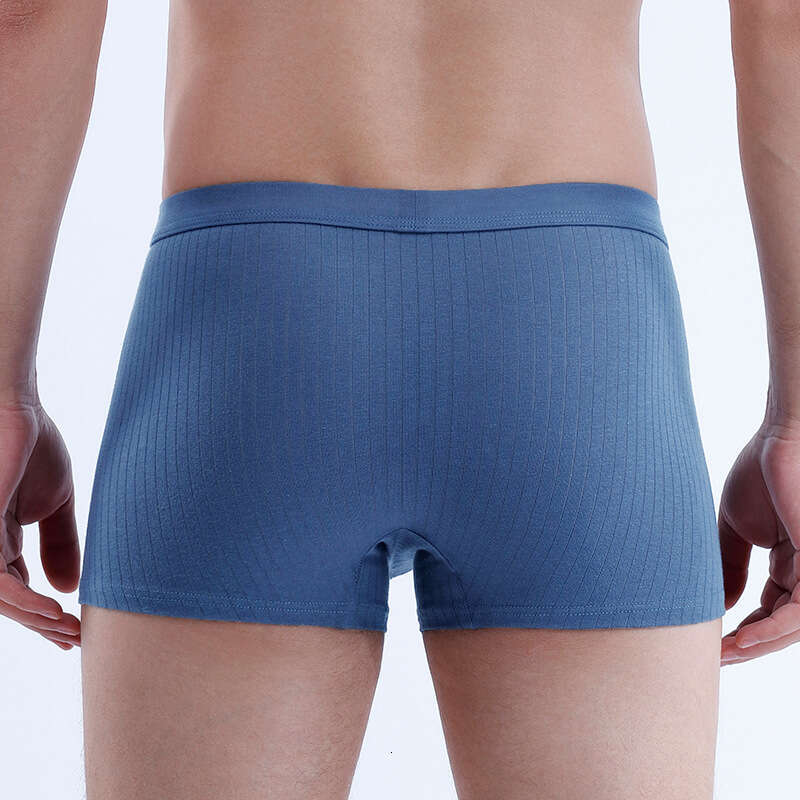 New Cotton Drawstring U Convex Flat Angle Pants Middle Waist 3D Printed Men's Underwear Boxer Designer Boxers Designer Underwear Men Boxeur Pour 