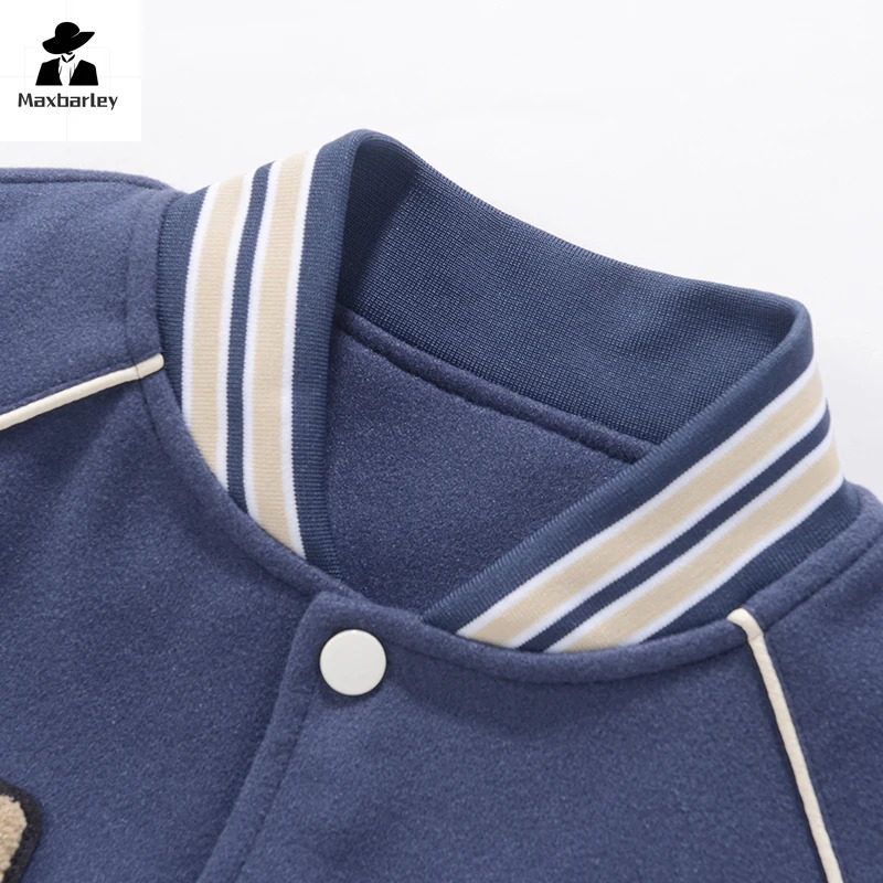 Harajuku Street Baseball Jacket Mens Spring Embroidered Loose Windproof Motorcycle Jacket Y2K Top Hip Hop Unisex College Coat 240717