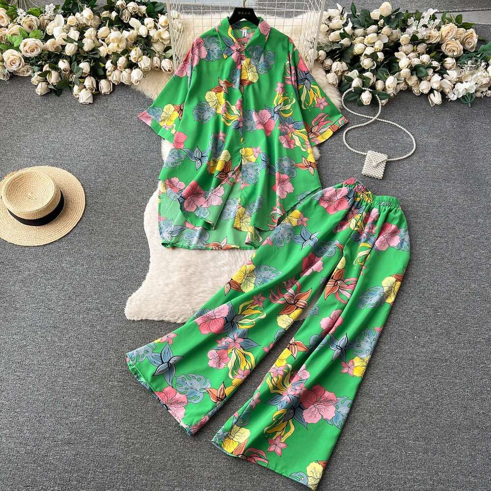 Scrubs Two Piece Set Women Undefined New Product Gentle Wind Show Thinness Solid Fashion Popular Temperament Waist Bifurcated