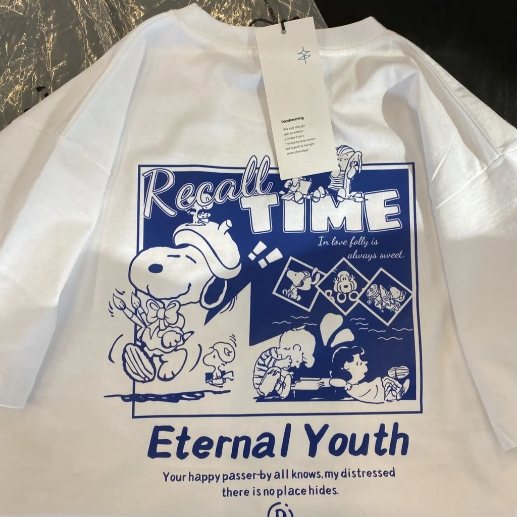 T-shirt Men Cotton Short Sleeve Graphic Tee Fashion Oversized