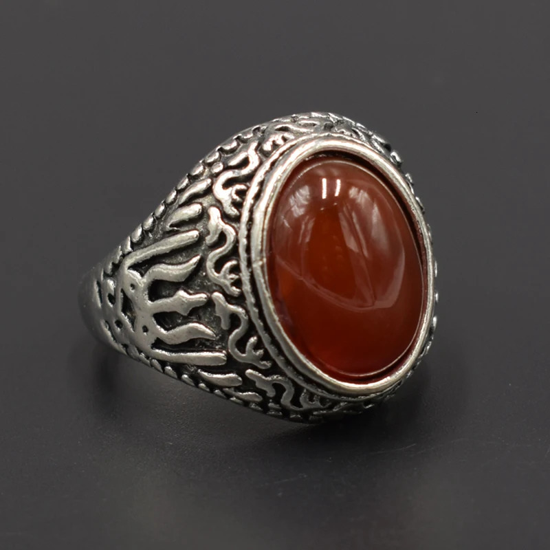 est 20 Pieces Mix Vintage Men Stone Ring for Women Engagement Wedding Rings Men Jewelry 240713