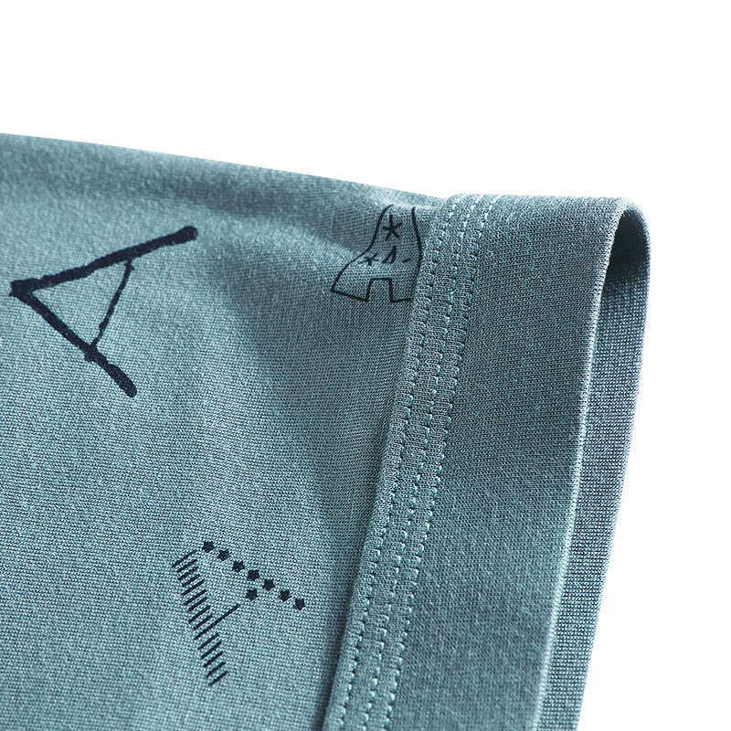 New Flat Corner Pants with Fat and Large Size Men's Printed Underwear Boxeur Pour Hommes Boxers for Men Designer Designer Boxers Boxers Mens Boxe