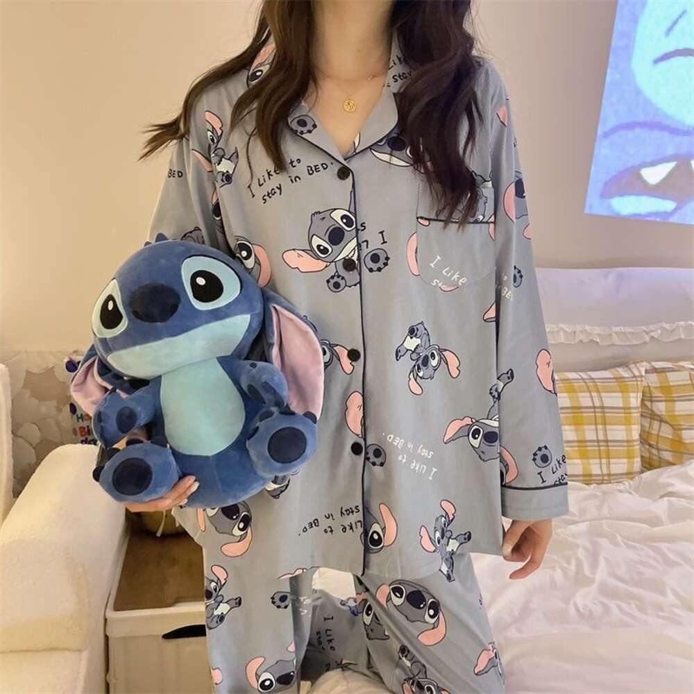 Women's Satin Pajama Nightgown, Sexy Lace Low-Cut Thin Pyjama
