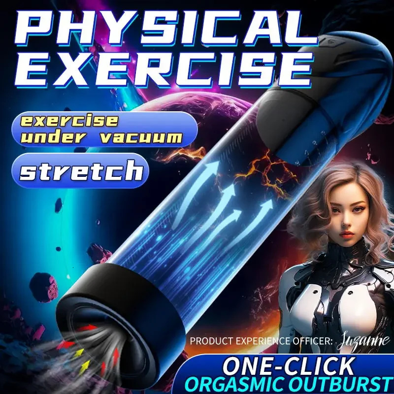 AAV Electric Penis Pump For Men Erection Amplifier Extender Vacuum Inhale Dick Masturbator Adult Sex Toys 240711