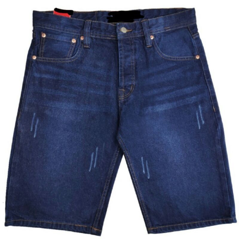Men's Denim Jeans Short Pant ZIP (28-48) Close pants Ready Stock
