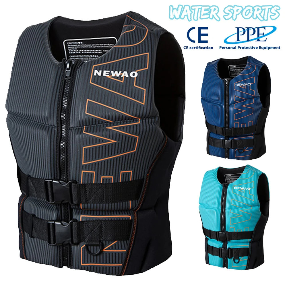 Life Vest Adults Surf Kayak Wakeboard Motorboats Raft Rescue Boat Ski Water Sports Swimming Drifting Jacket 240716
