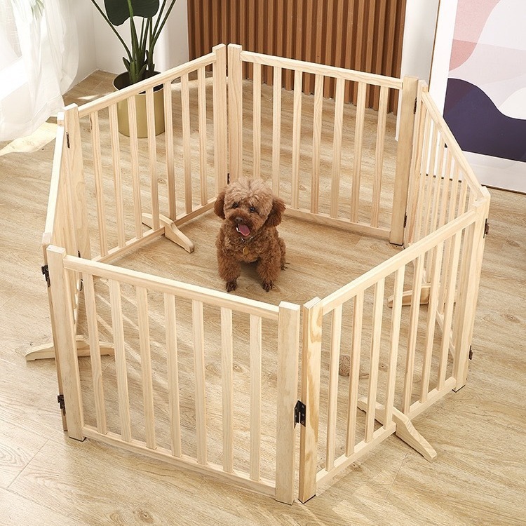 Pet small medium-sized cage door indoor storage cat and dog fence, folding fence