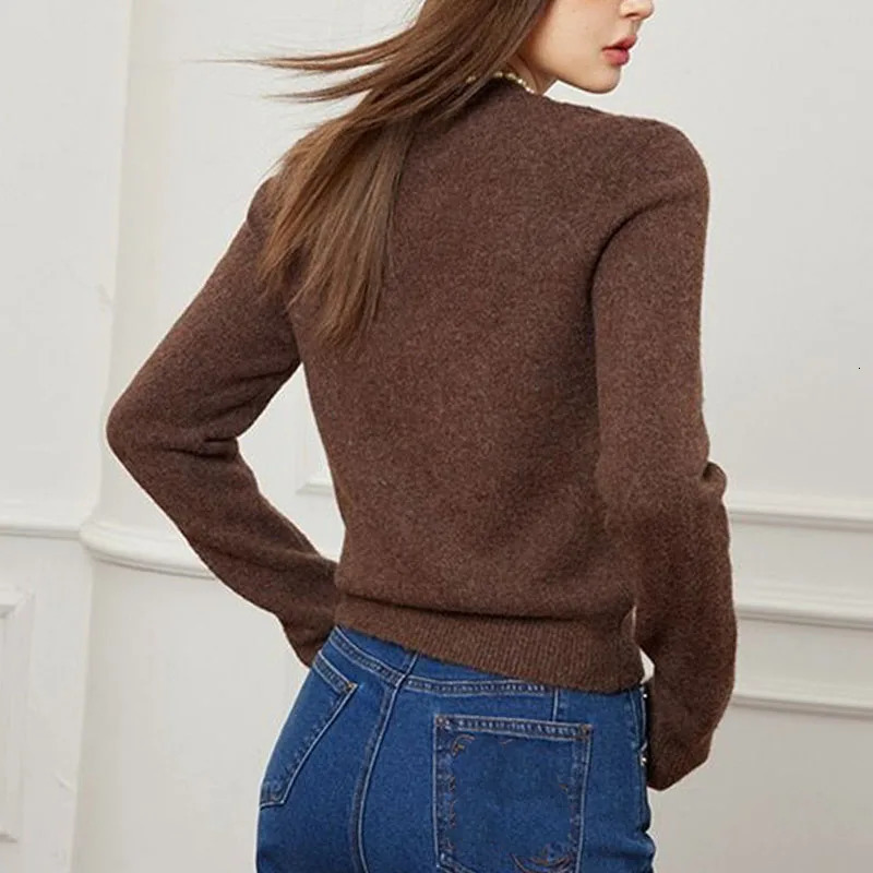 Cartoon Cat Women Sweater Pullovers Loose O Neck Knitwear Jumper Long Sleeve Soft Spring Korean reviews clothes 240716