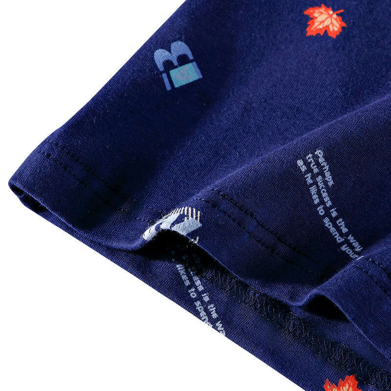 Plus Pure Cotton Underwear, Elastic Cotton, Plus Size Men's Flat Corner Pants, Printed Widened Fat Guy Underwear Underwear Men Mens Underwear Des