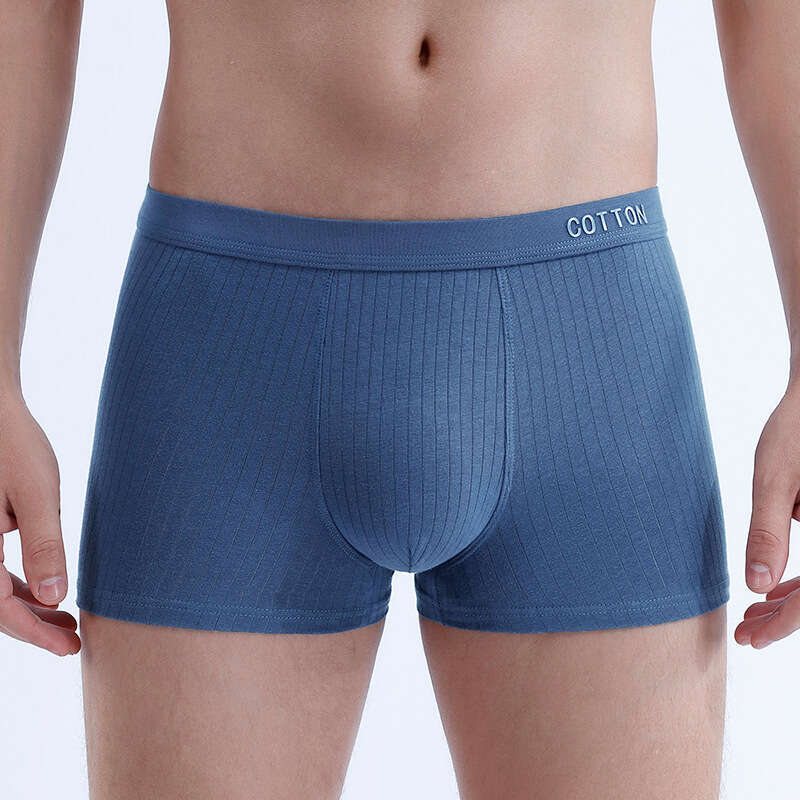 New Cotton Drawstring U Convex Flat Angle Pants Middle Waist 3D Printed Men's Underwear Boxer Designer Boxers Designer Underwear Men Boxeur Pour 