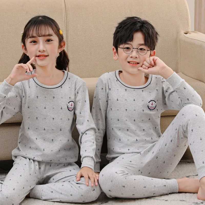 2024 New Girls Long sleeved Pajamas Childrens Christmas Pajamas Baby Cotton Pajamas Childrens Pajamas Girls Clothing Set Baby ClothingW240716