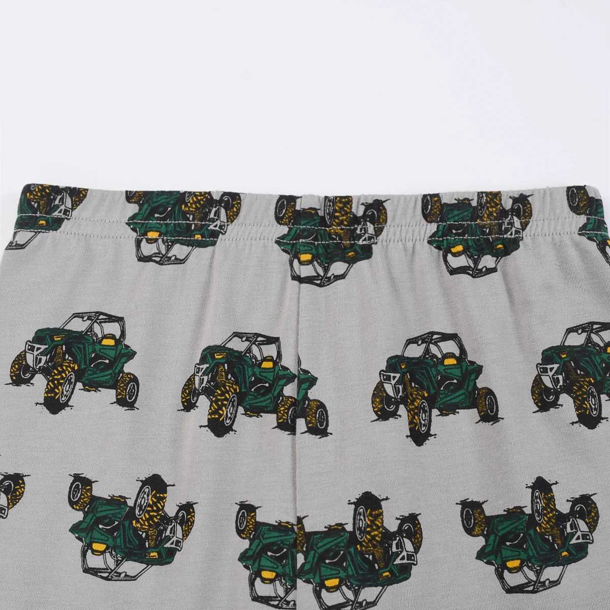 Childrens 2-piece car pajamas cotton pajamas set pajamas 2-9 years oldW240716