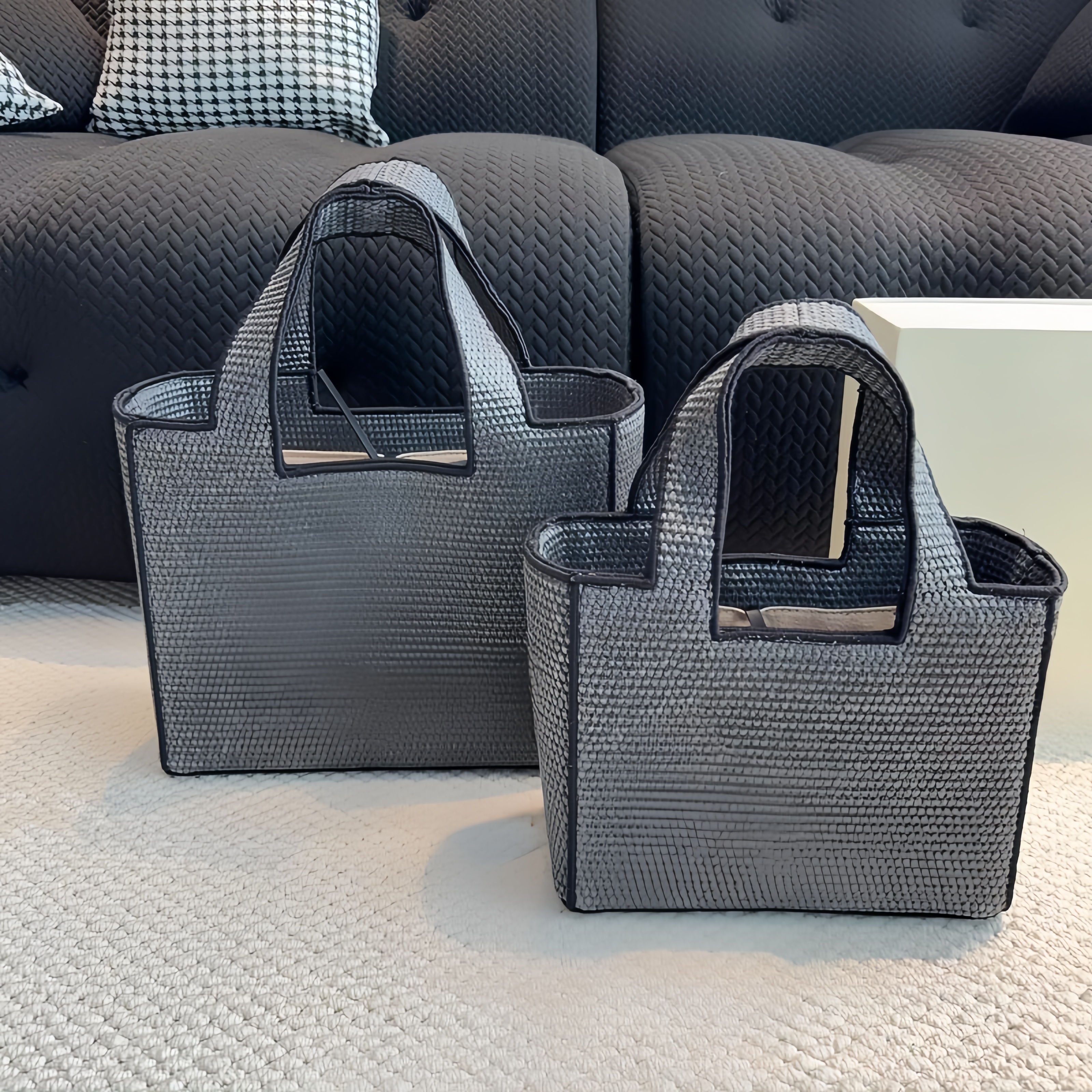 Tote Handbag Woven Designer Straw High-Capacity High Quality Large Handbag Shoulder Summer Women's Leisure Beach Bag Multifunctional Bag