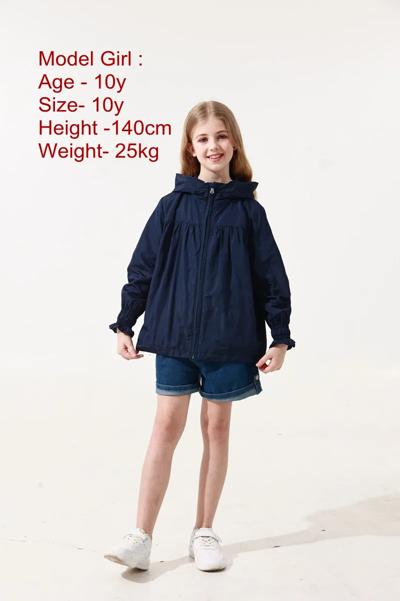 AS SS24 kids spring raincoat sister and brother match coats windproof and waterproof fabric 240711