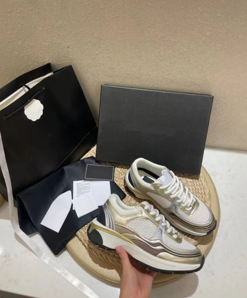 Sneakers Womens Casual Designer Leather Sneaker Women Platform Shoe White Black Nacre Al Fuia Trainer Trainers Fashion Shoes 5555