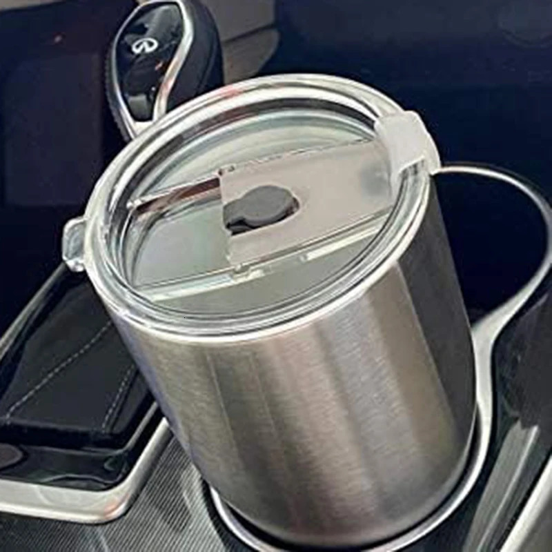 Stainless Steel Coffee Mug Tumbler Diversion Safe Water Bottle Stash Box Hidden Bottom Storage 240719