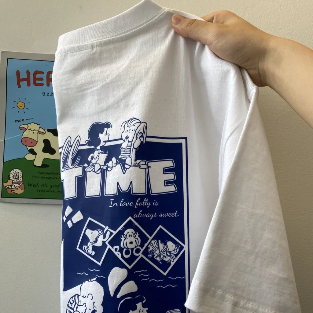 T-shirt Men Cotton Short Sleeve Graphic Tee Fashion Oversized