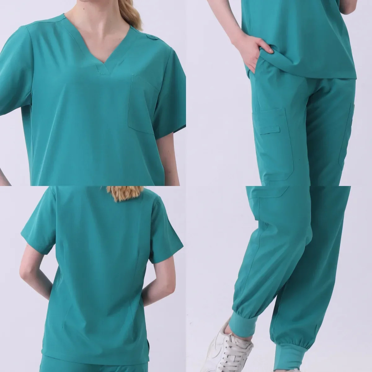 Wholesale Operating Room Uniform Scrubs Hospital Working Scrubs Set Supplies Nurse Dental Surgery Suit Workwear 240715