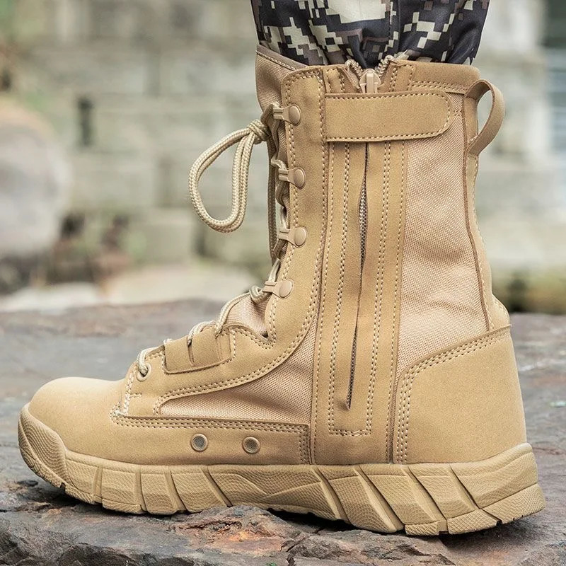 Tactical Boots Men Boots Special Force Desert Combat Boots Outdoor Hiking Boots Ankle Shoes Men Work Safty Shoes 240708