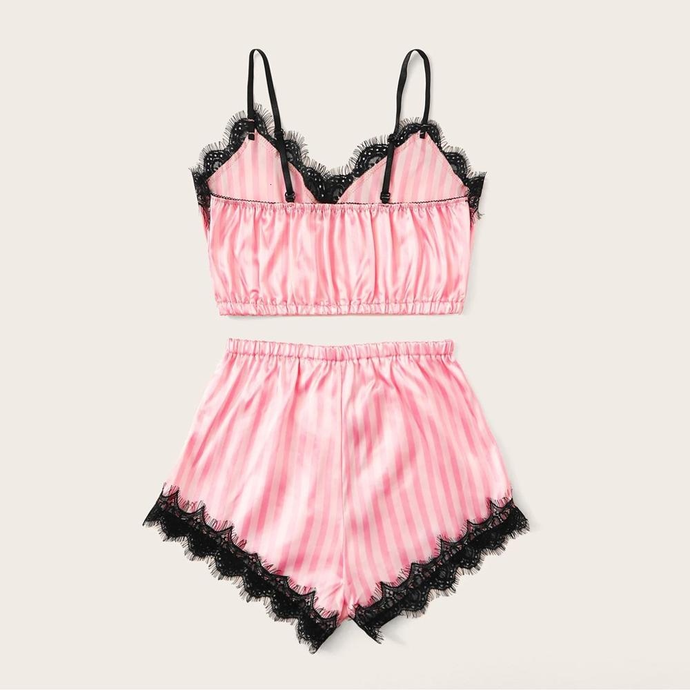 3PC Silk Robe Sleep Suit Womens Lace Satin Pajamas Gown Set V-neck Cami Nighties Wear Pijama Home Nightwear Spring Nightdress