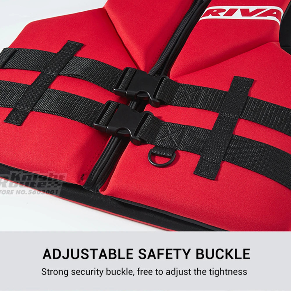 Life Jacket Adults Vest Surf Motorboats Ski Kayak Fishing Wakeboard Raft Rescue Boat Drifting Safety Swimming 240716