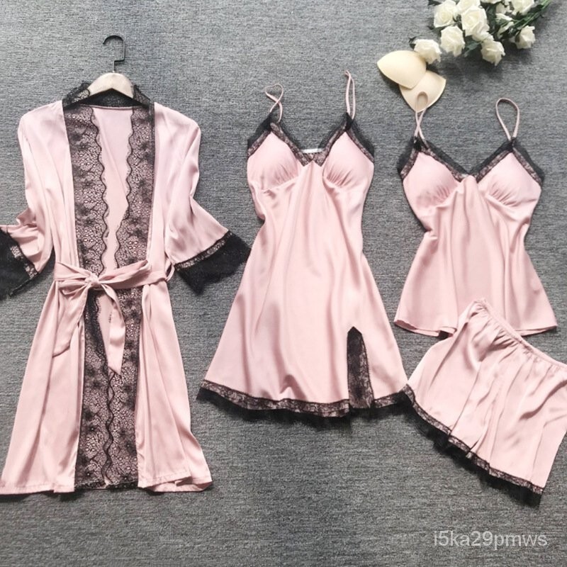 Lady Summer Sexy Pamas Four-Piece Korean Strap Women's Chest Pad